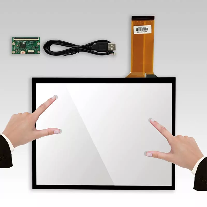 12.1 инчен USB-интерфејс со повеќе допир на екранот