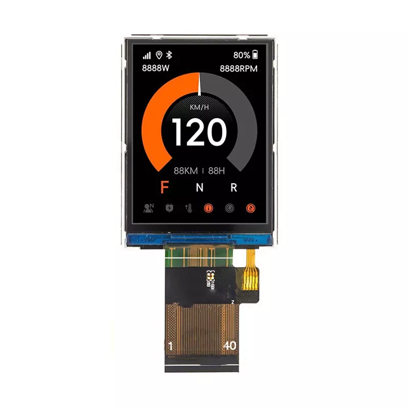 2,4 инчи 240x320 Транфлективен IPS TFT модул