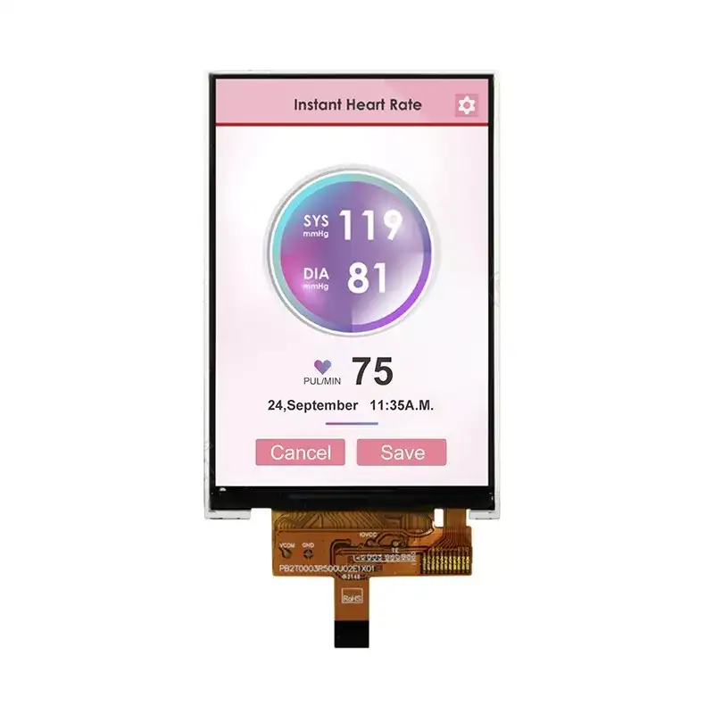 3,5 инчи 320х480 портрет IPS TFT модул