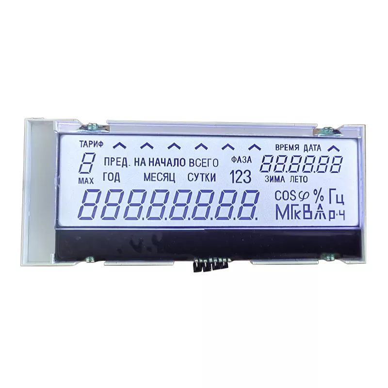 LCD модул на трансфлективен сегмент