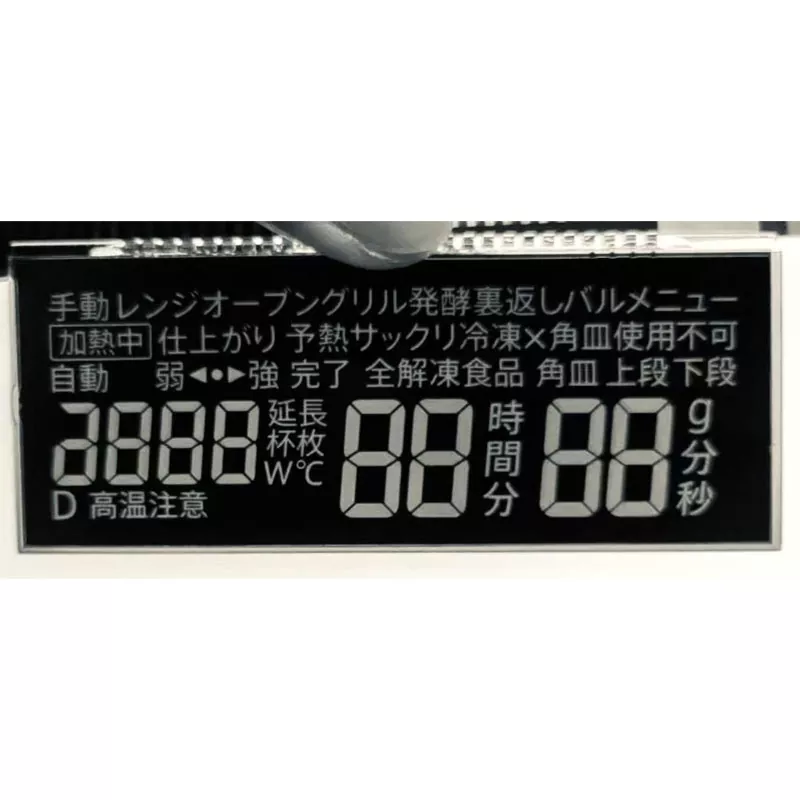 LCD модул VA сегмент